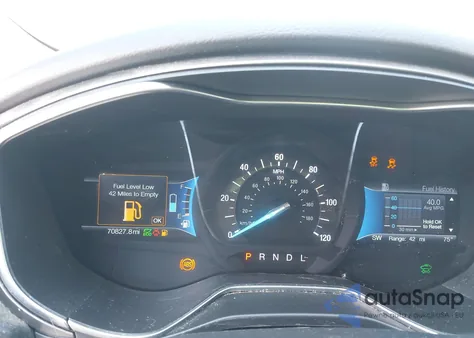 2017 Ford Fusion Hybrid Se из США, поврежденный, VIN 3FA6P0LU1HR243919